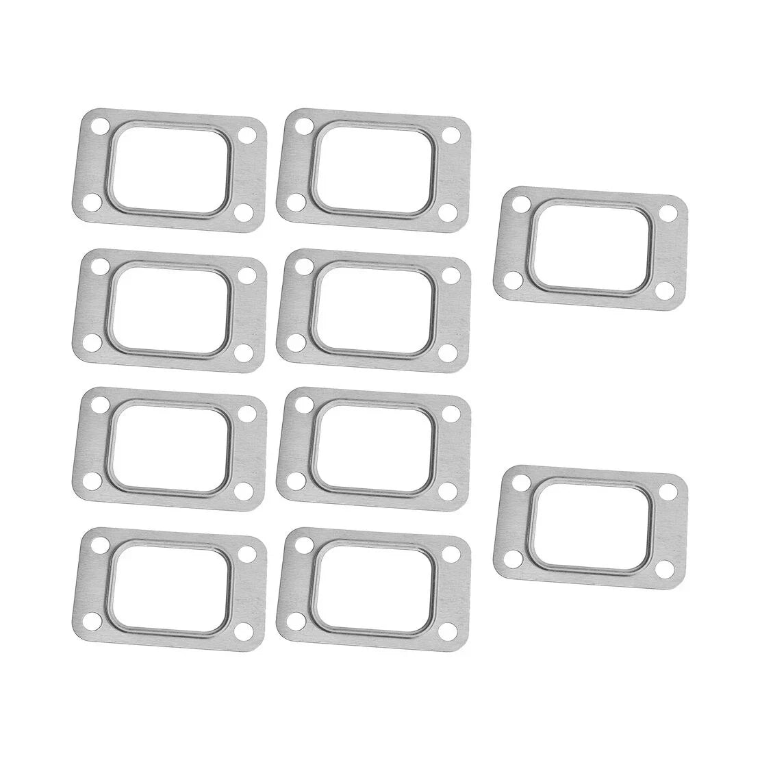 10 x Turbo Flange Fittings Gaskets for T25/T28/GT25/GT28 ()