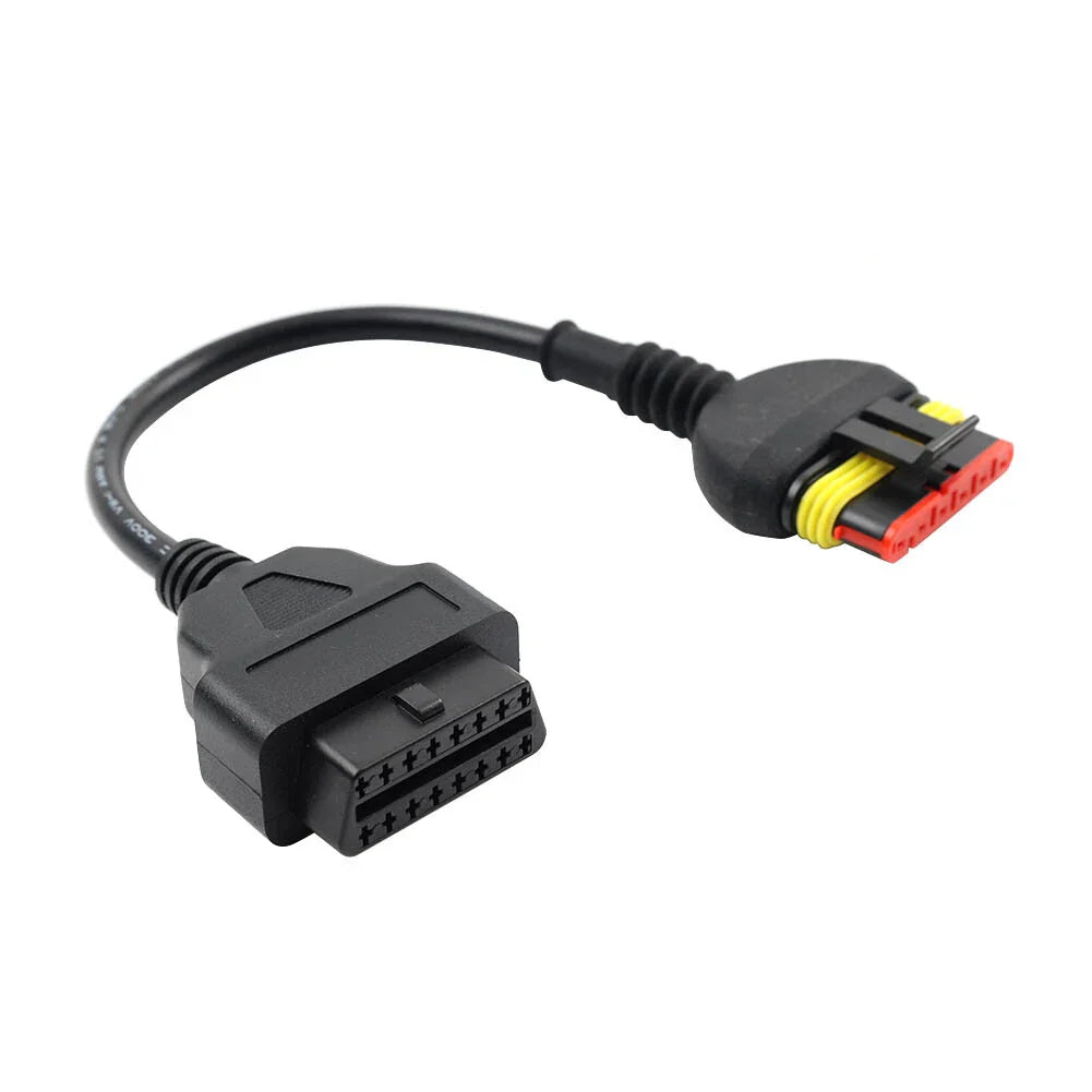 OBD2 Diagnostic Cable Adapter 6 to 16 Pin for Benelli Motorcycle