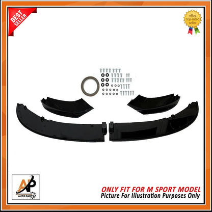 Front Splitter Lip Diffuser Replacement for BMW 4 Series F32 F33 F36 M Sport (2014–2020)