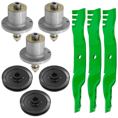 Deck Spindle Blade and Pulley Heavy Duty for Simplicity Citation (2002–2006)