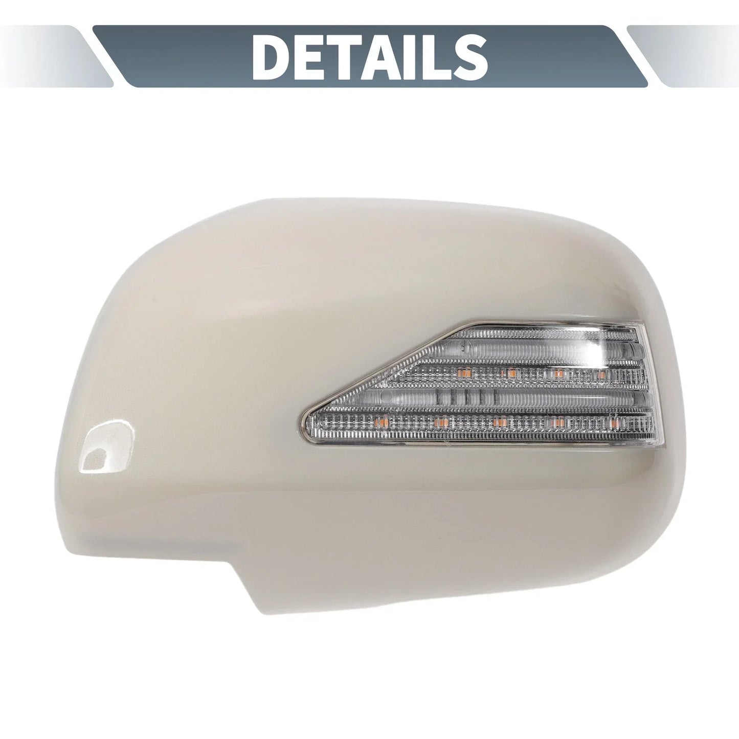 ABS Plastic Rearview Mirror Cover Overlay for Lexus RX330 RX300 (2003)
