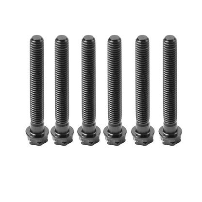 6pcs M8x45mm Titanium Torx Head Flange Screws for Motorcycle Bike