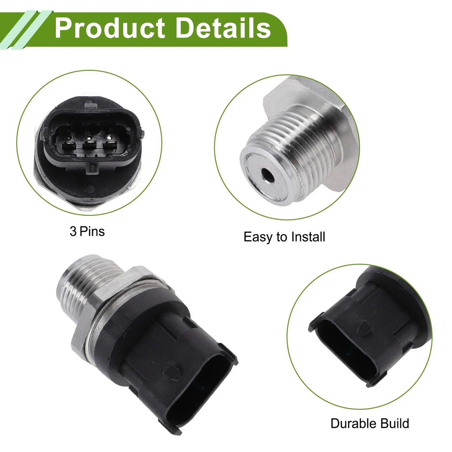 Fuel Injection Pressure Sensor for Chevrolet Silverado 2500/3500 (2001-2007)