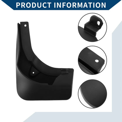 Mud Flaps Splash Guards Set for Mercedes-Benz CLA (2013-2019)