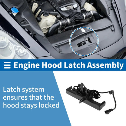 Hood Latch Assembly for Hyundai Elantra (2021-2023) 1 x Quality Replacement