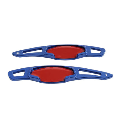 Blue Steering Wheel Shifter Paddle Extensions for Honda Civic (2022 - )