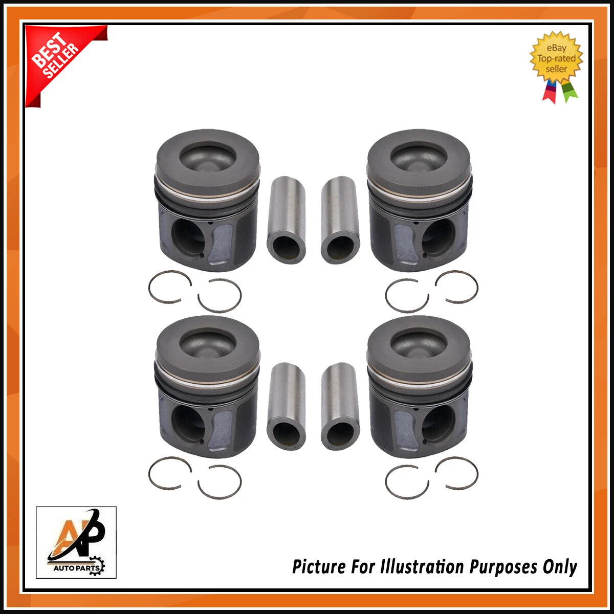 Diesel Engine Piston Ring Kit Replacement for Peugeot Boxer 2.2 (2007–2022)