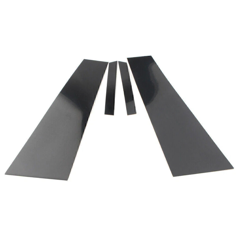 4 Pcs Door Trim Pillar Post Black Covers for MERCEDES CLS C219 (2006-2011)