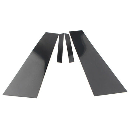4 Pcs Door Trim Pillar Post Black Covers for MERCEDES CLS C219 (2006-2011)
