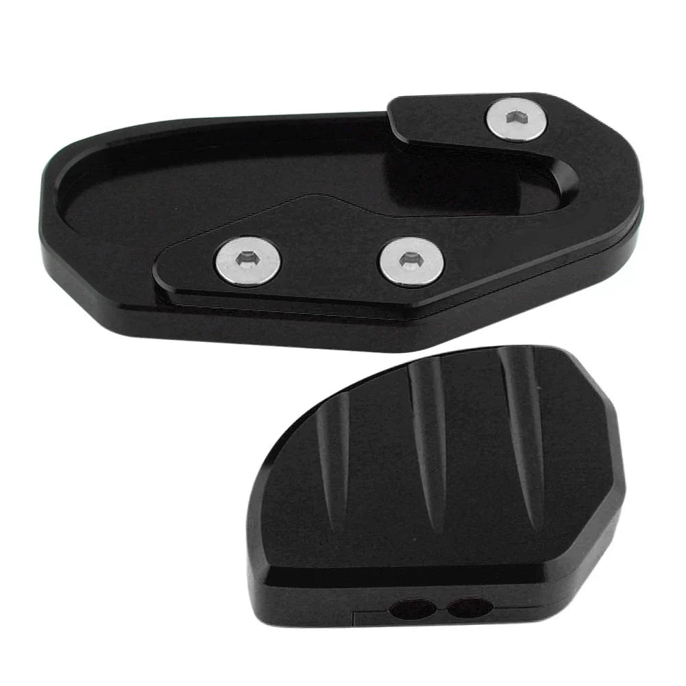 Kickstand Enlarger Pad Side Stand Plate Black for Honda PCX160 (2025)