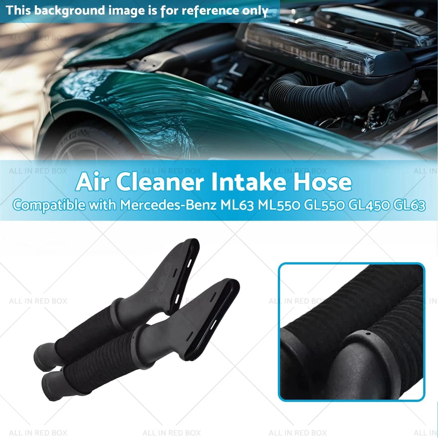 Air Cleaner Intake Hose for Mercedes-Benz ML63, ML550, GL550, GL450, GL63 (2006-2015)