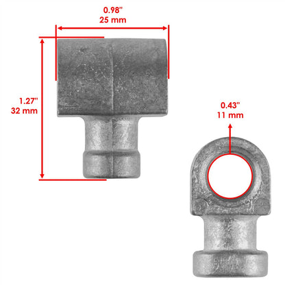 Deck Lift Trunnion Replacement for John Deere S130 S140 S160 (GX21718)