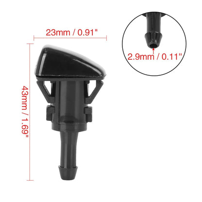 2 x Windshield Washer Sprayer Nozzles for Chrysler Dodge Charger (2011-2023)
