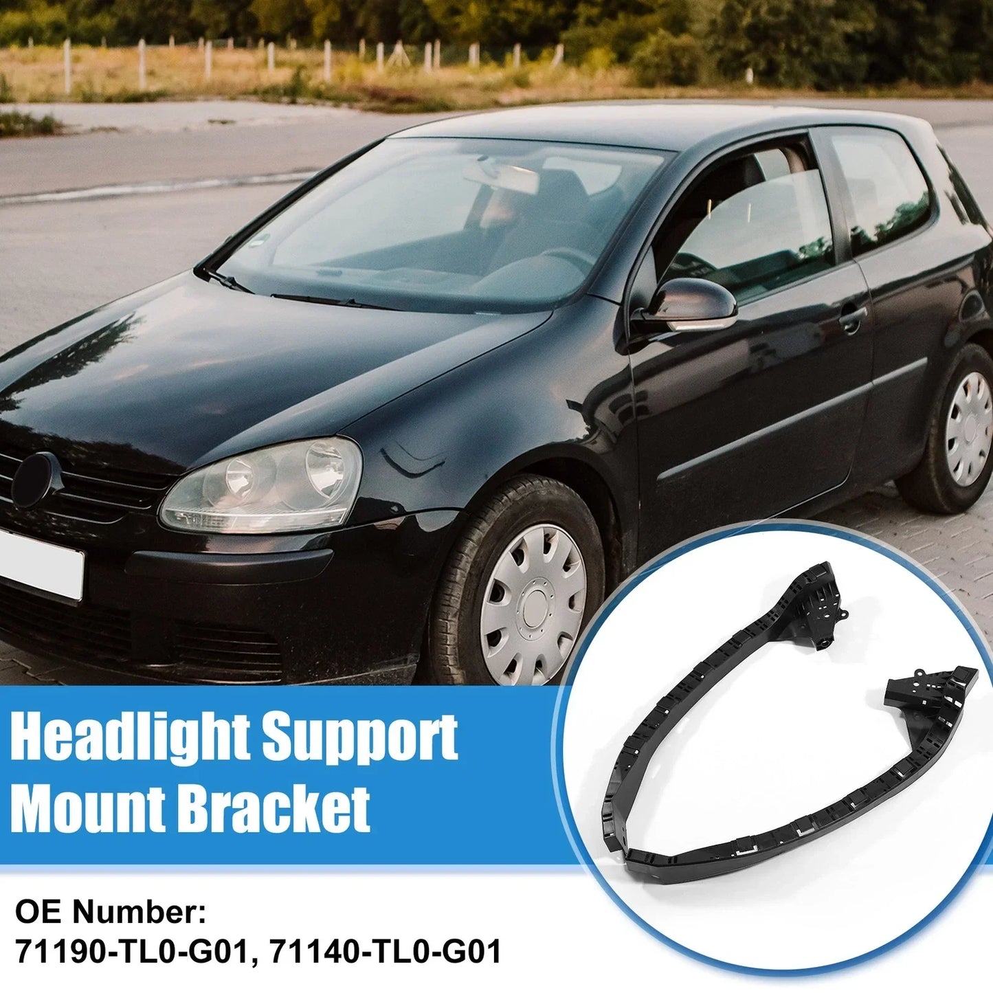 Headlight Support Mount Bracket for Acura TSX (2004-2008)