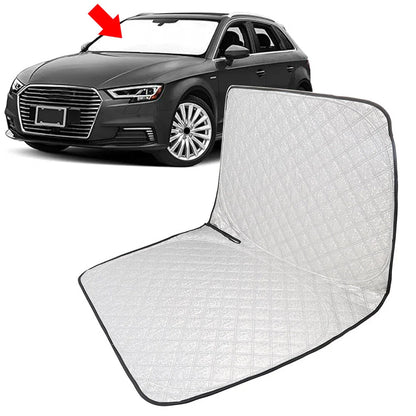 Foldable Windshield Sun Shade Visor Protector for Audi A3 (2014-2020)
