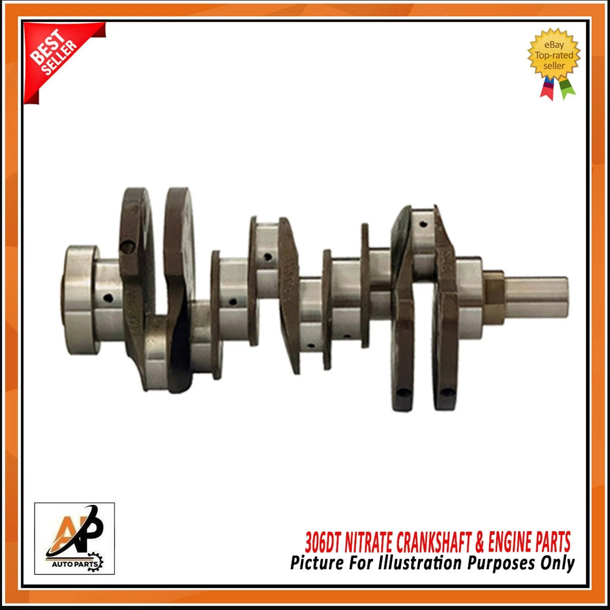 Crankshaft Rebuild Kit for Land Rover Range Rover Discovery 306DT 3.0 (1989–1994)