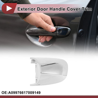 Exterior Door Handle Cover Trim for MERCEDES-BENZ (Pure White)
