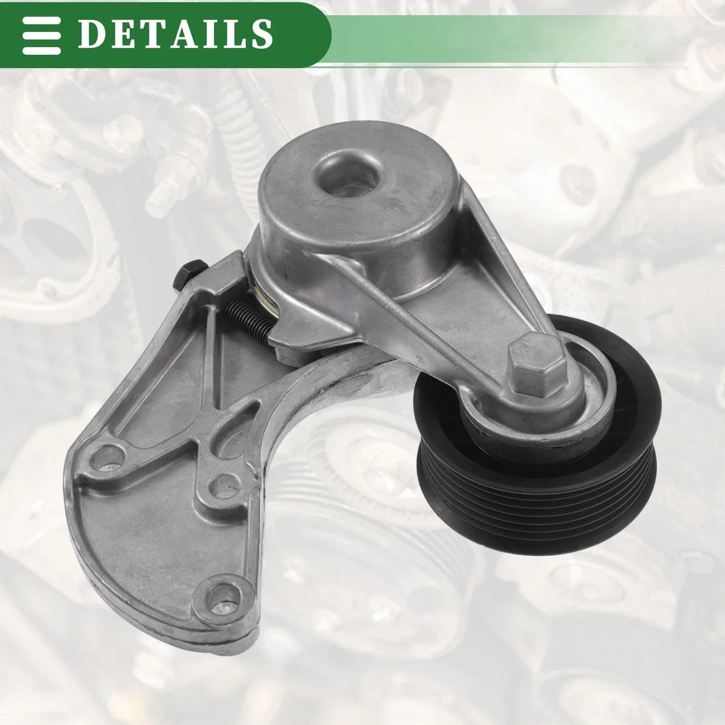 Engine Belt Tensioner Pulley Assembly for Volkswagen Touareg (2004-2016)