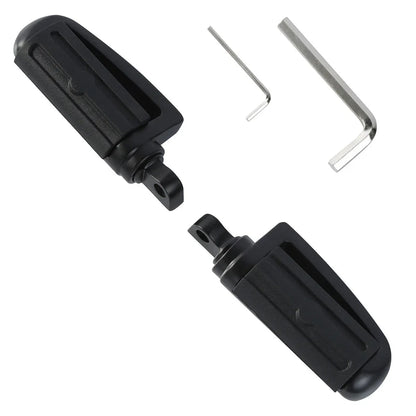 Matte Black 32mm Foot Pegs for Harley Sportster 883 1200 (2004-2023)