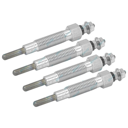 4 Bosch Glow Plugs for Terrano WD21 1988~1996 Diesel 4cy TD27T 2.7L Turbo Nissan