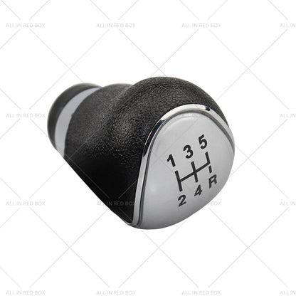 5 Speed Manual Gear Shift Knob Silver for Ford Fiesta MK2, C-Max (2008-2013)