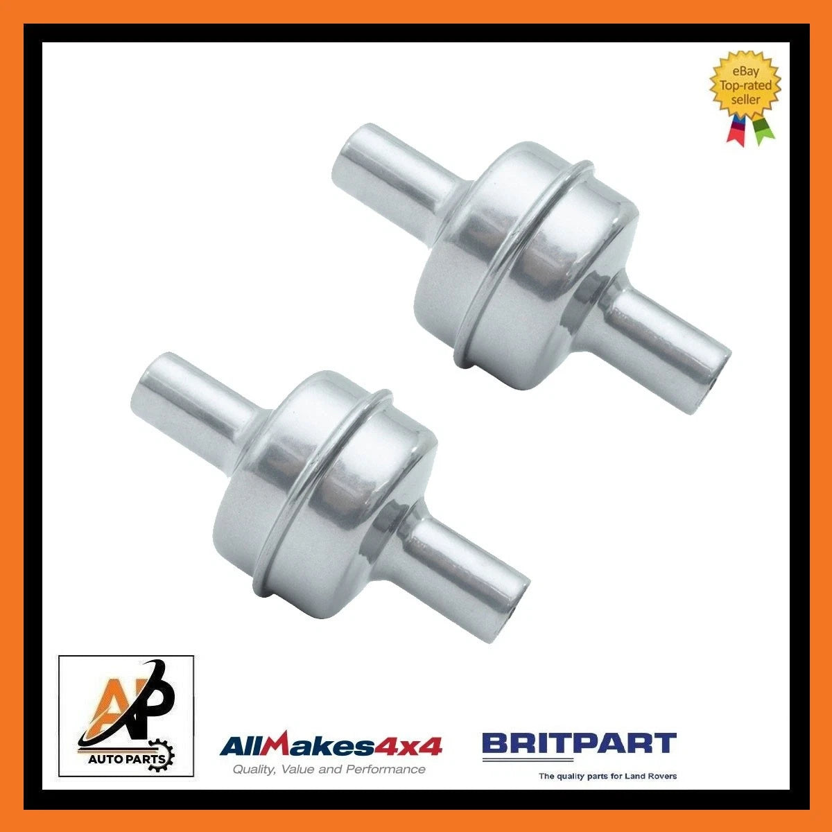Fire Traps Front Set for Land Rover Range Rover Classic 3.5L V8 (1984–1986)