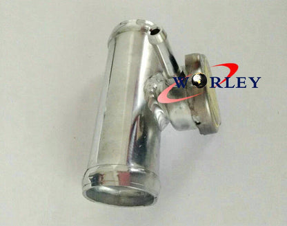 38mm Alloy Inline Radiator Pipe Filler Neck & 1.1 BAR Cap for Car