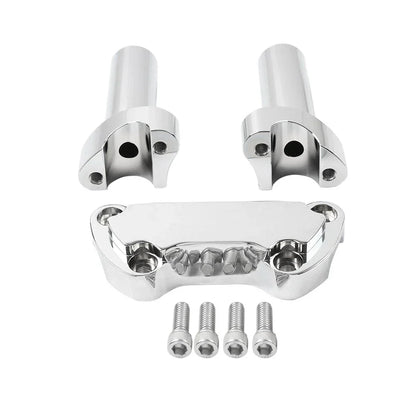 4" Risers 1" Handlebar Clamp for Harley Fat Boy Low Rider Softail (2007-2017)