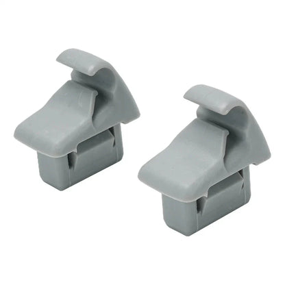 Car Sun Visor Holder Clips Grey for Lancer, Outlander (2007-2017)