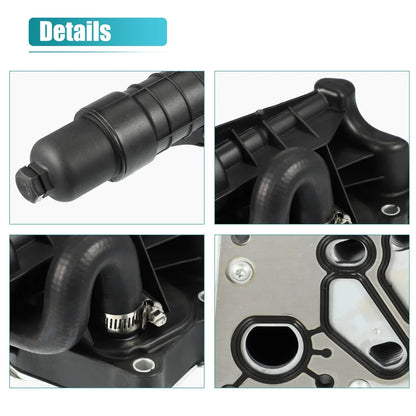 Engine Oil Cooler Housing with Gasket for Mercedes-Benz (2002-2012)