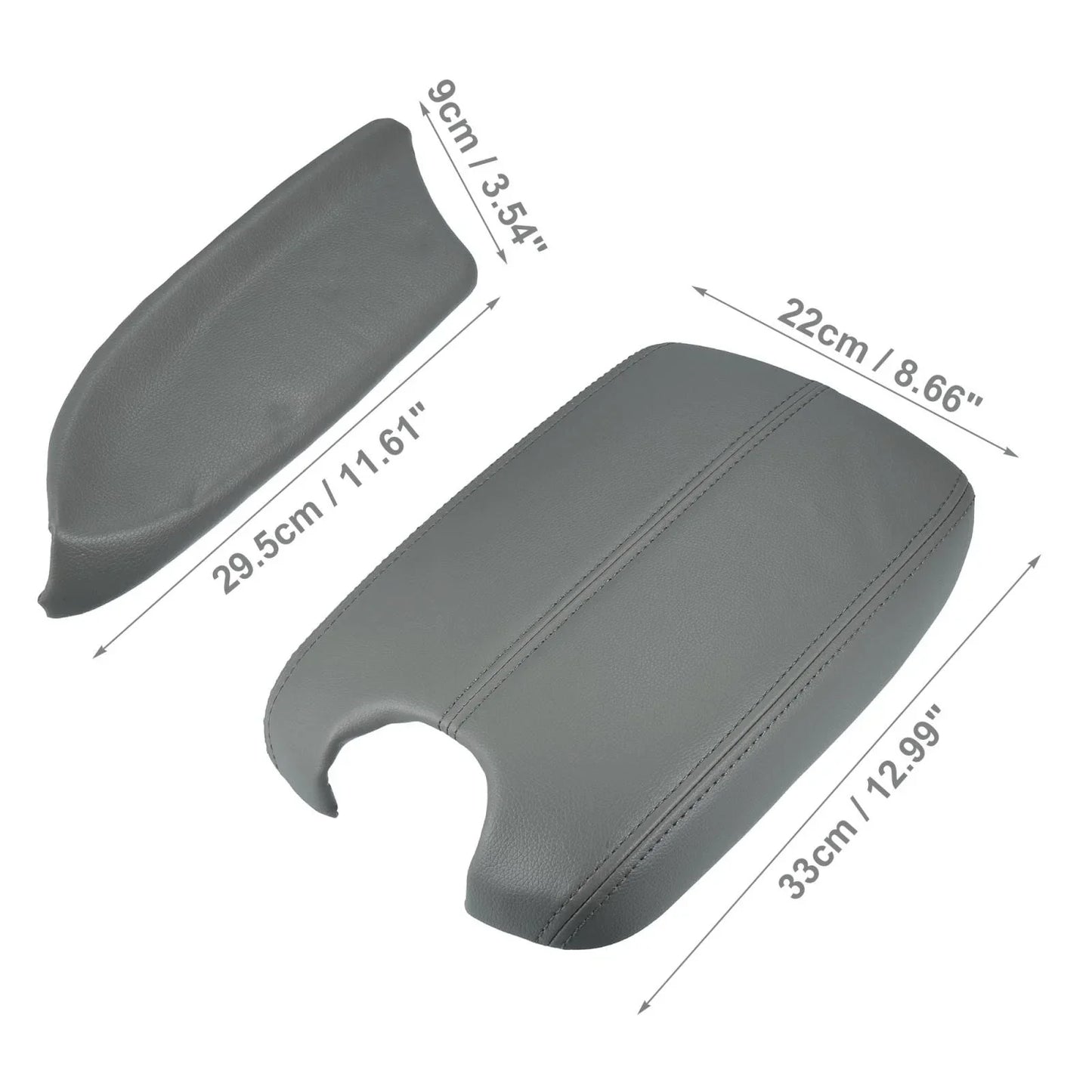 Car Center Console Cover for Honda Accord (2008-2011) Light Grey