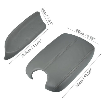 Car Center Console Cover for Honda Accord (2008-2011) Light Grey
