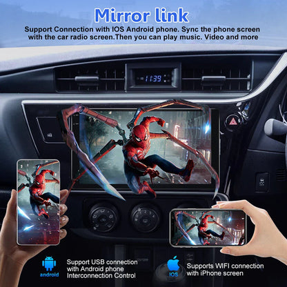 9" Wireless CarPlay Android Auto Head Unit for Toyota Hiace (2019-2024)