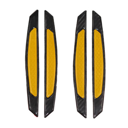 Reflective Carbon Fiber Door Edge Guard Bump Protector for Universal Cars