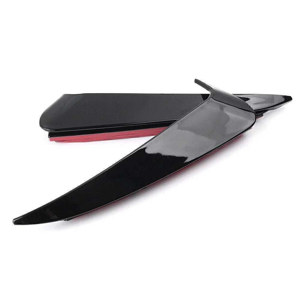 Rear Bumper Spoiler Canard Cover Trim for Benz W205 C-Class (2015-2021)