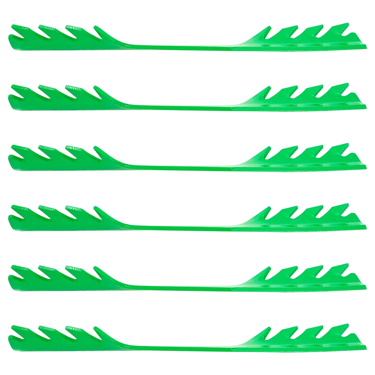 Deck Gator Toothed Blades for Bobcat CRZ XRZ Fastcat Pro (48 Inch)