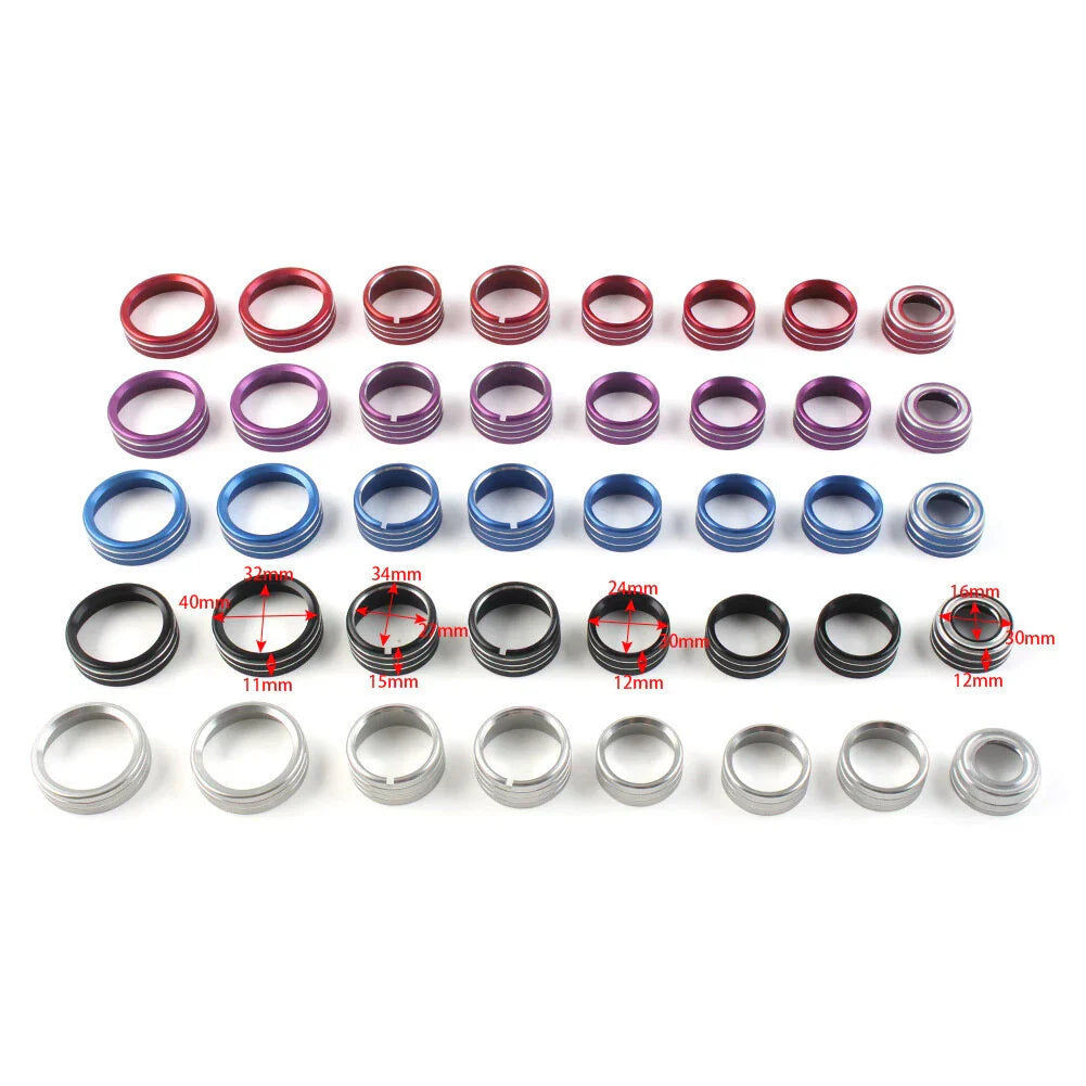 Center Console Air Conditioner Switch Knob Trim for Chevrolet GMC (2007-2014)