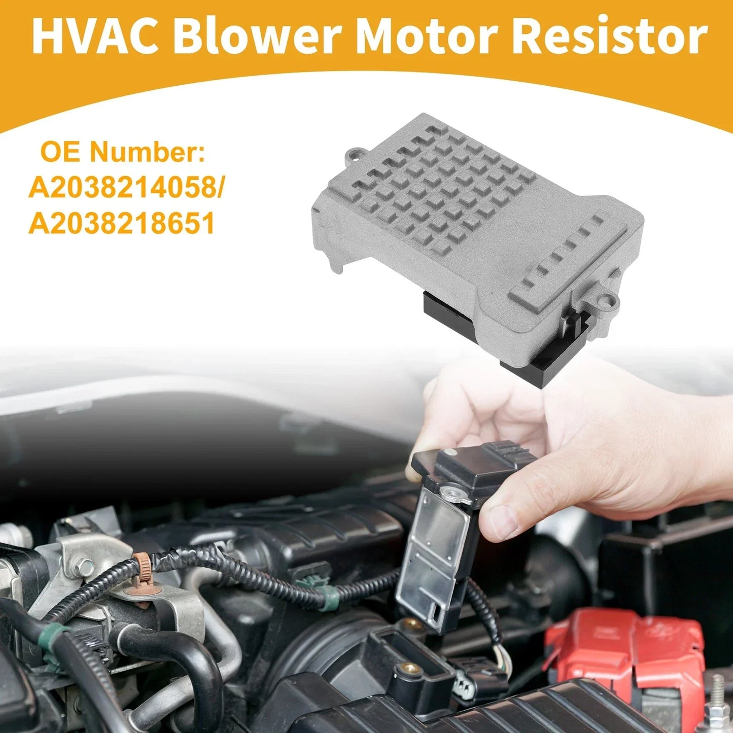 HVAC Blower Motor Resistor for Mercedes-Benz W220 (2000-2006)