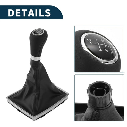 6 Speed Manual Gear Shift Knob & Cover for Mercedes-Benz C-Class (2007-2023)