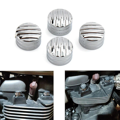 CNC Billet Head Bolt Cover Cap for Triumph T120 Thruxton Scrambler (2016-2023)