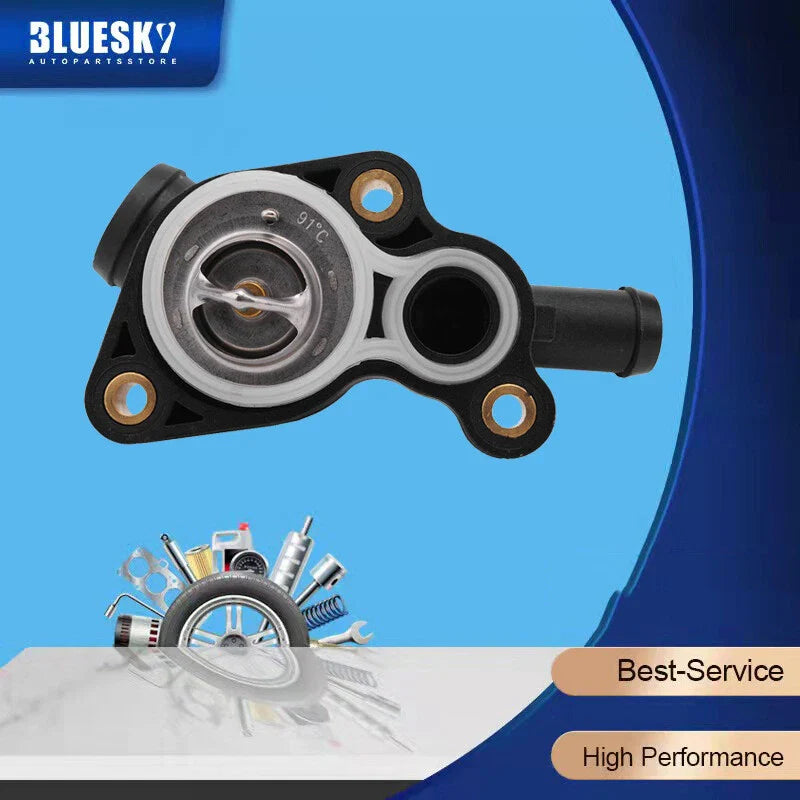 91°C Thermostat w/Housing for Mini Cooper S R50 R53 R52 (2002-2007)