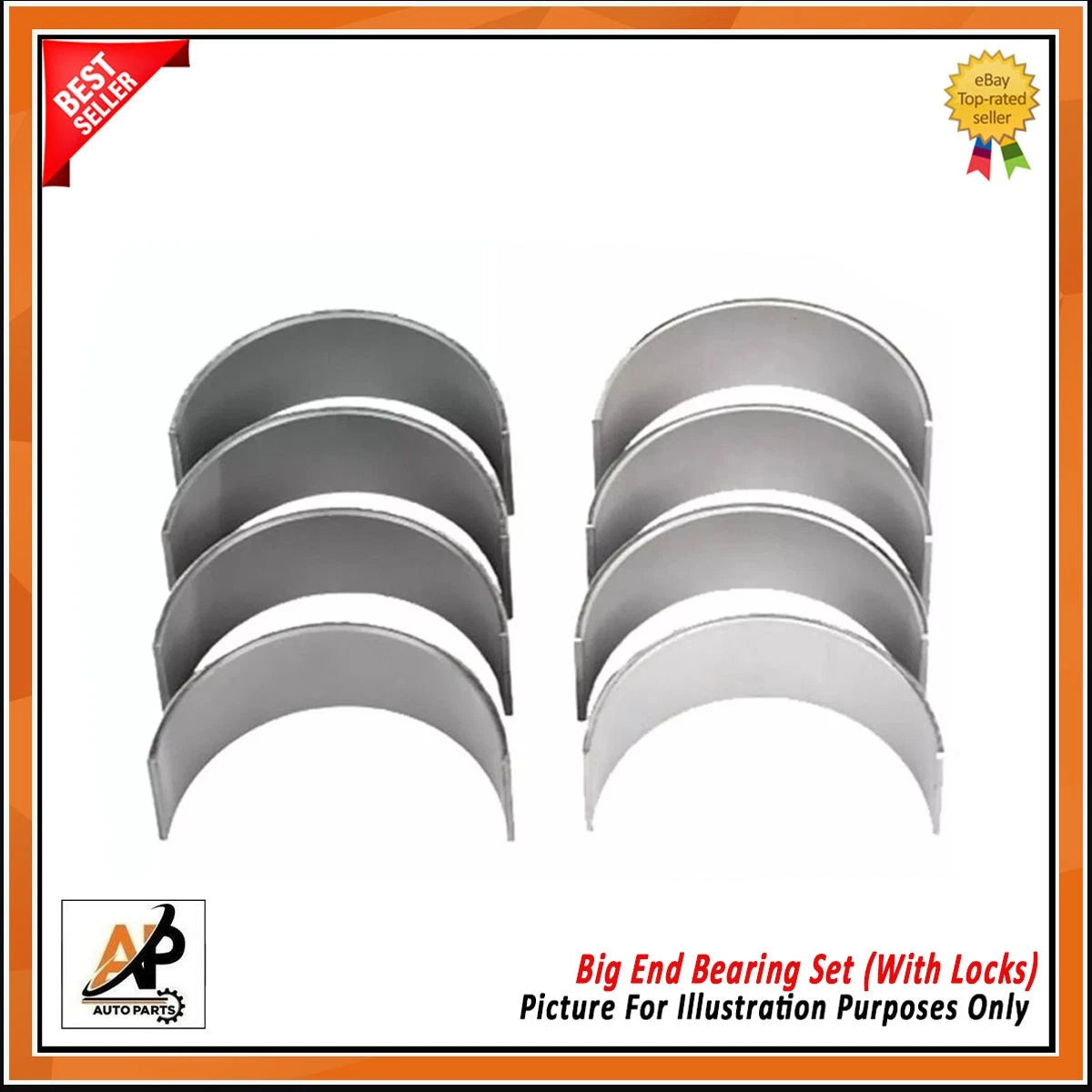 Big End Bearing Set 0.50 Replacement for Citroen Jumper 2.0 (2002–2018)