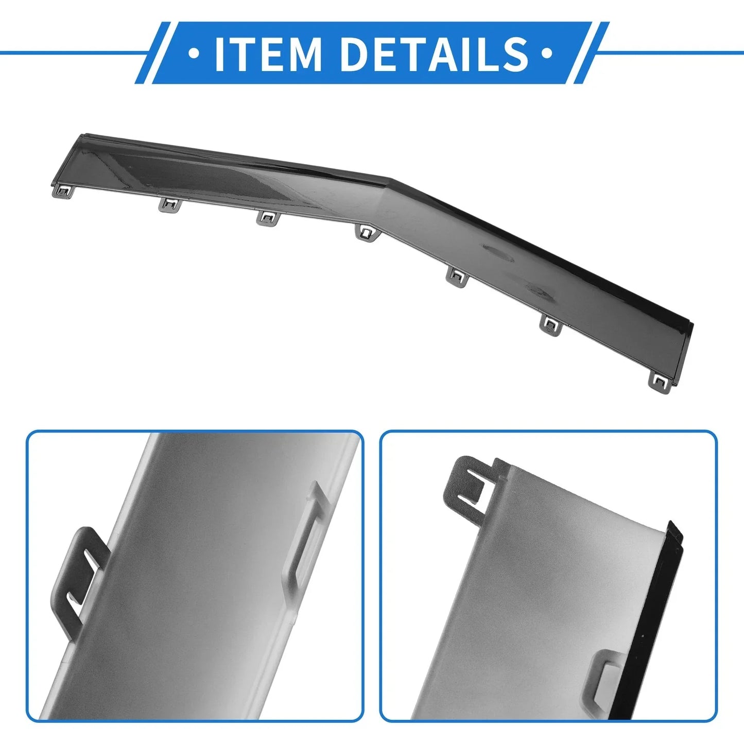 Front Lower Center Bumper Grille Trim for Mercedes-Benz W207/E Coupe (2009-2017)