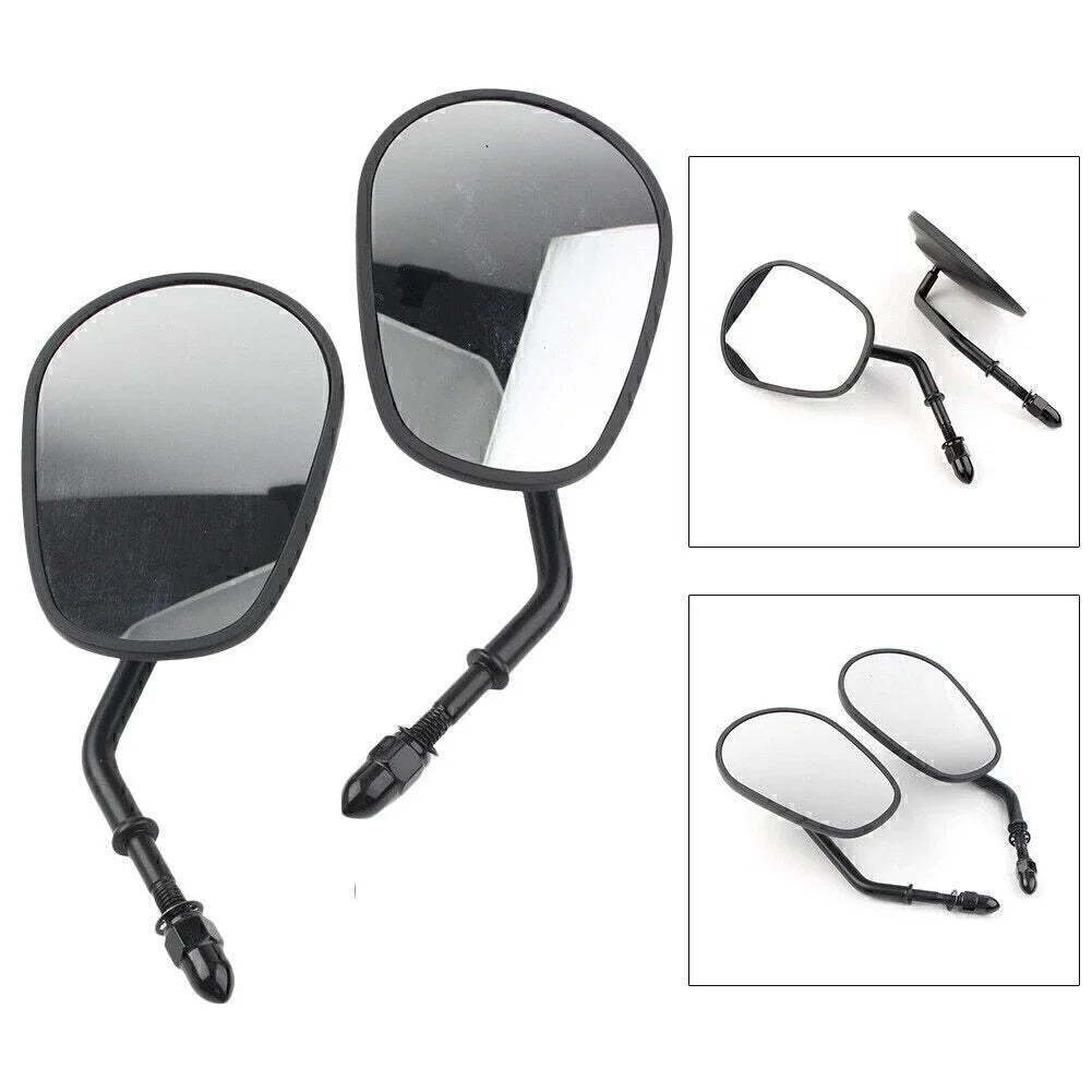 Rear View Side Mirrors for Harley Road King, Touring, XL 883 Sportster