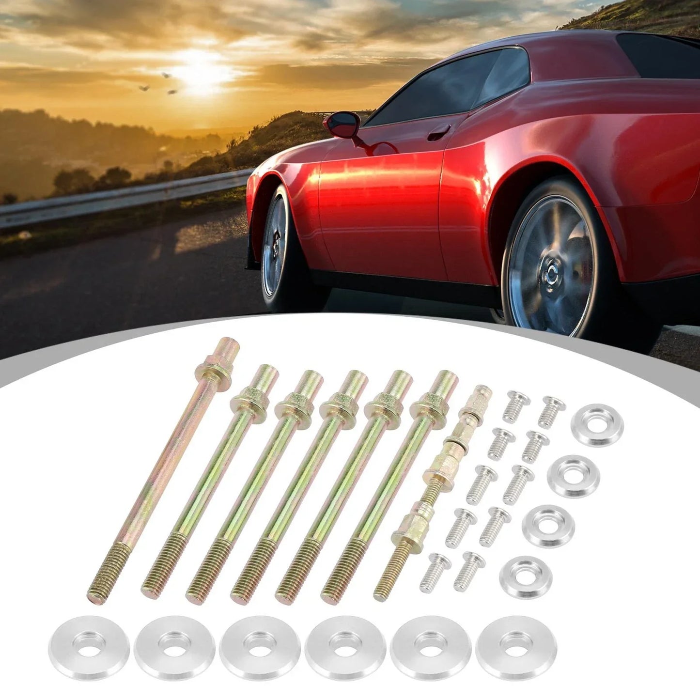 Engine Valve Cover Washer Bolt Kit for Honda K-Series K20 (2001-2011)