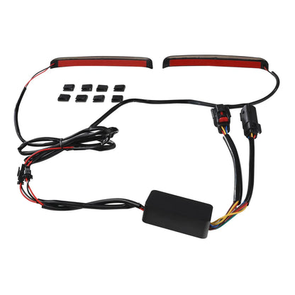 LED Saddlebag Brake Red Lights for Harley Street Road Glide (2014-2024)