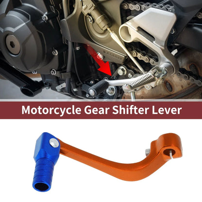 Folding Motorcycle Gear Shifter Lever for Honda CRF110F (2013-2018) Orange Blue