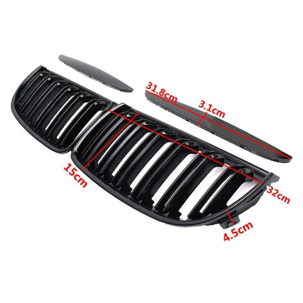 Bumper Grill Mesh Grille for BMW E90 E91 (2005-2008)