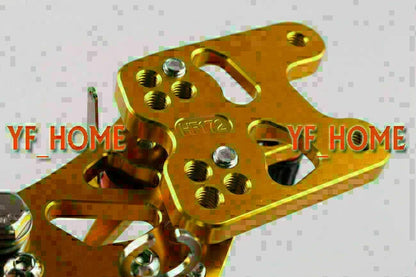 Gold Rear Set Foot Pegs for Suzuki GSXR1000 (2007-2008)