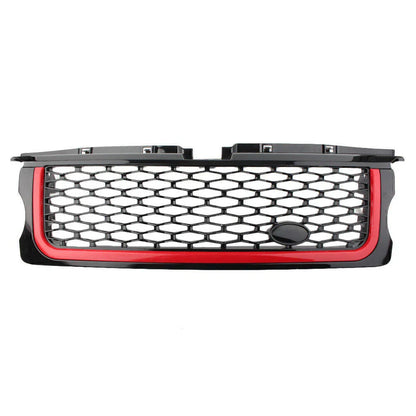 Black Frame Red Edge Front Grille Mesh for Land Rover RRS (2005-2009)